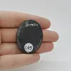 Cabochon Turmalina Negra 39x30x5mm C49, imagine 2