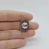 Cabochon Agat Botswana Portocaliu 22x16x6mm C135, imagine 2