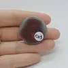 Cabochon Agat Botswana Portocaliu 31x31x7mm C113, imagine 2