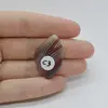 Cabochon Agat Botswana Portocaliu 32x21x6mm C3, imagine 2