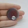 Cabochon Agat Botswana Portocaliu 34x34x5mm C23, imagine 2