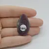 Cabochon Agat Botswana Portocaliu 36x20x6mm C103, imagine 2