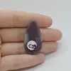 Cabochon Agat Botswana Portocaliu 38x20x6mm C99, imagine 2