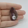 Cabochon Agat Botswana Portocaliu 38x23x6mm C33, imagine 2