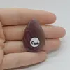 Cabochon Agat Botswana Portocaliu 38x25x6mm C104, imagine 2
