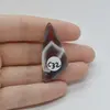 Cabochon Agat Botswana Portocaliu 42x19x6mm C32, imagine 2