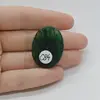 Cabochon Aventurin 32x24x6mm C84, imagine 2