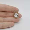 Cabochon Cuart Rutilat 21x14x7mm C23, imagine 2