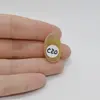 Cabochon Cuart Rutilat 23x14x6mm C20, imagine 2