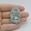 Cabochon K2 41x26x5mm C123, imagine 2
