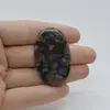 Cabochon Que Sera 44x27x5mm C29