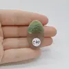 Cabochon Agat Moss Indonezia 36x21x6mm C40, imagine 2