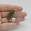 Cabochon Agat Moss Indonezia 42x34x6mm C35, imagine 2