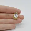 Cabochon Cuart Rutilat 20x12x9mm C88, imagine 2