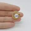 Cabochon Cuart Rutilat 20x20x7mm C44, imagine 2