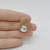 Cabochon Cuart Rutilat 25x22x7mm C37, imagine 2