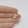 Cabochon Cuart Rutilat 26x14x5mm C62, imagine 2