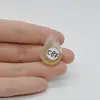 Cabochon Cuart Rutilat 26x18x8mm C87, imagine 2