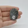 Cabochon Hornblend 39x28x6mm C43, imagine 2