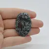 Cabochon Hornblend 41x28x4mm C10
