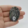 Cabochon Hornblend 45x31x5mm C34, imagine 2