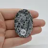 Cabochon Hornblend 48x31x5mm C24, imagine 2