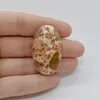 Cabochon Jasp Leopard 39x23x8mm C76