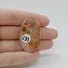 Cabochon Jasp Leopard 41x24x6mm C33, imagine 2