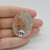 Cabochon Jasp Leopard 41x30x6mm C59, imagine 2