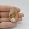 Cabochon Jasp Leopard 42x25x6mm C30, imagine 2