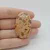 Cabochon Jasp Leopard 43x26x6mm C61