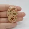 Cabochon Jasp Leopard 45x29x7mm C28