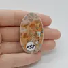 Cabochon Jasp Leopard 46x26x6mm C58, imagine 2