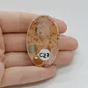 Cabochon Jasp Leopard 46x30x7mm C27, imagine 2