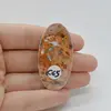 Cabochon Jasp Leopard 48x25x6mm C65, imagine 2