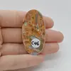 Cabochon Jasp Leopard 49x25x5mm C46, imagine 2