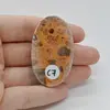 Cabochon Jasp Leopard 49x29x7mm C7, imagine 2