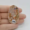 Cabochon Jasp Leopard 50x30x5mm C66, imagine 2