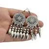 Cercei din cupru argintat talisman model 5, imagine 2
