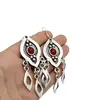 Cercei din cupru argintat talisman model 8, imagine 2