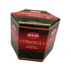 Conuri parfumate HEM Citronella, backflow - 40 buc