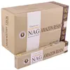 Betisoare parfumate Golden Nag - Amazon Resin, 15g