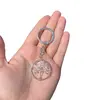 Breloc pomul vietii cristal de stanca, 30mm, imagine 2
