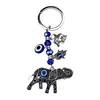Breloc talisman cu elefant si Ochiul lui Horus, model 3