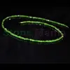 Colier agat verde sfere fatetate 2mm