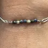 Bratara Therapy crisocola sfere 2-3mm si argint 925, imagine 2