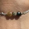 Bratara Therapy mix ochi banuti 5-6mm si argint 925, imagine 2