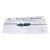 Bratara Therapy malachit cuburi 4-5mm si argint 925