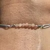 Bratara Therapy piatra soarelui sfere 3mm si argint 925, imagine 2