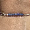 Bratara Therapy sodalit sfere 2-3mm si argint 925, imagine 2